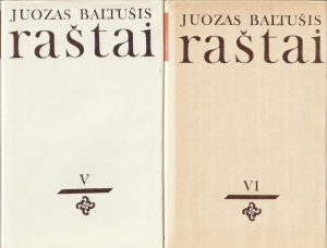 Baltušis Juozas. Raštai (8 tomai)