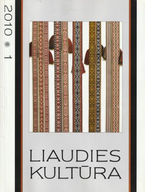 liaudies kultūra, 2010/1