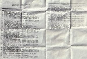 Spalvotų skaidrių komplektas "Vilnius - Tarybų Lietuvos sostinė"