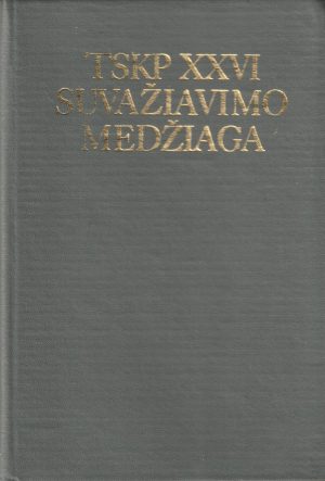 TSKP XXVI suvažiavimo medžiaga