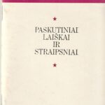 Leninas V. I. Paskutiniai laiškai ir straipsniai