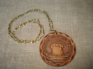 Molinis medalis "Svočiutei už gardų pyragą"