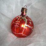 Senas eglutės žaisliukas