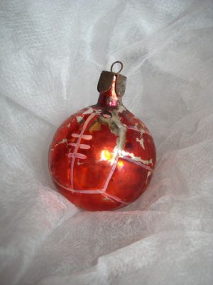 Senas eglutės žaisliukas