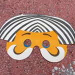 Karnavalinė kaukė "Senelis"