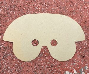 Karnavalinė kaukė "Senelis" - Image 3