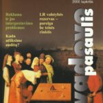 Vadovo pasaulis 2000/11