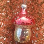 Senas eglutės žaisliukas "Musmirė"