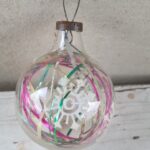 Senas eglutės žaisliukas