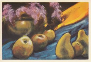 Atvirukas "N. Rerix. Natiurmortas"