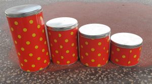 Indų rinkinys biriems produktams