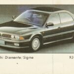 Kalendoriukas "Mitsubishi Diamante/Sigma", 1992