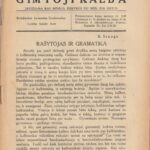 Gimtoji kalba, 1937/7