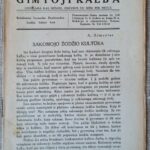 Gimtoji kalba, 1937/4