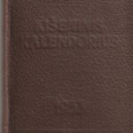 Kišeninis kalendorius 1953 m.