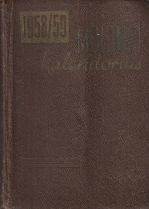 Mokinio kalendorius 1958/59 - Image 2