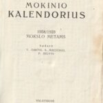 Mokinio kalendorius 1958/59