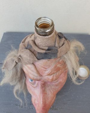 Dekoratyvinis butelis "Ragana" - Image 5