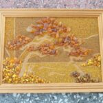 Paveikslas iš gintaro