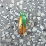 Senas eglutės žaisliukas "Kukurūzas"