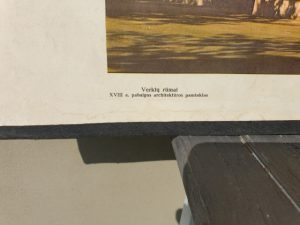 Mokomasis plakatas "Verkių rūmai. Senoji lietuvių architektūra" - Image 2