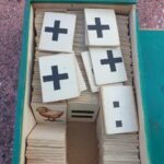 Mokomasis kortelių rinkinys aritmetikai