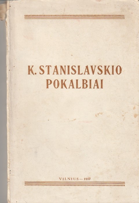 K. Stanislavskio pokalbiai
