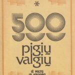 Užtupienė Dalia. 500 pigių valgių