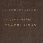 Lietkoopsąjunga. Saugumo technikos pažymėjimas