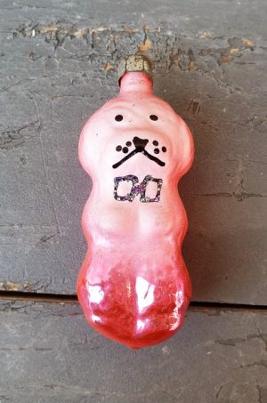 Senas eglutės žaisliukas "Šuniukas"