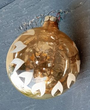 Senas eglutės žaisliukas