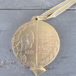 Molinis medalis "Bėgimas D. Poškos muziejus. S. Girėno tėviškė.1989"