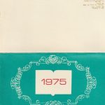 Knygų Prekybos Valdybos sveikinimas su 1975 metais