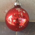 Senas eglutės žaisliukas