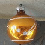 Senas eglutės žaisliukas