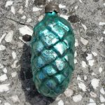 Senas eglutės žaisliukas