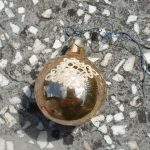 Senas eglutės žaisliukas