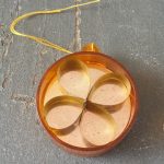 Senas eglutės žaisliukas