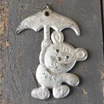 Senas eglutės žaisliukas