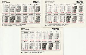 Kalendoriukų rinkinys 3 vnt. - Image 2