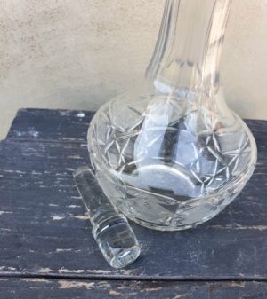 Stiklinis grafinas su kamšteliu - Image 3