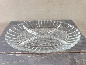 Stiklinė serviravimo lėkštė