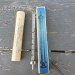 Stiklinis švirkštas dėžutėje