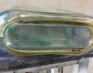 Plokščias butelis su kamšteliu - Image 3