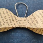 Pakabinamas popierinis kaspinėlis dekoravimui