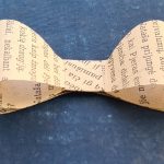 Popierinis kaspinėlis dekoravimui