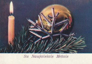 Atvirukas "Su naujaisiais metais"