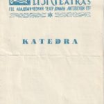 Lankstinukas "Katedra"