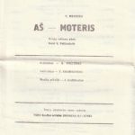 Lankstinukas "Aš - moteris"