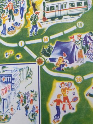 Stalo žaidimas "Jaunieji turistai" - Image 4